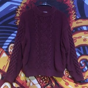 Burgundy/Maroon Sweater